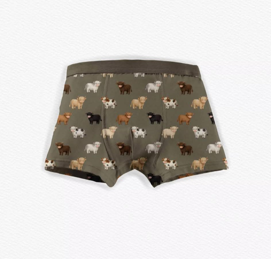Cows Bamboo Boxers