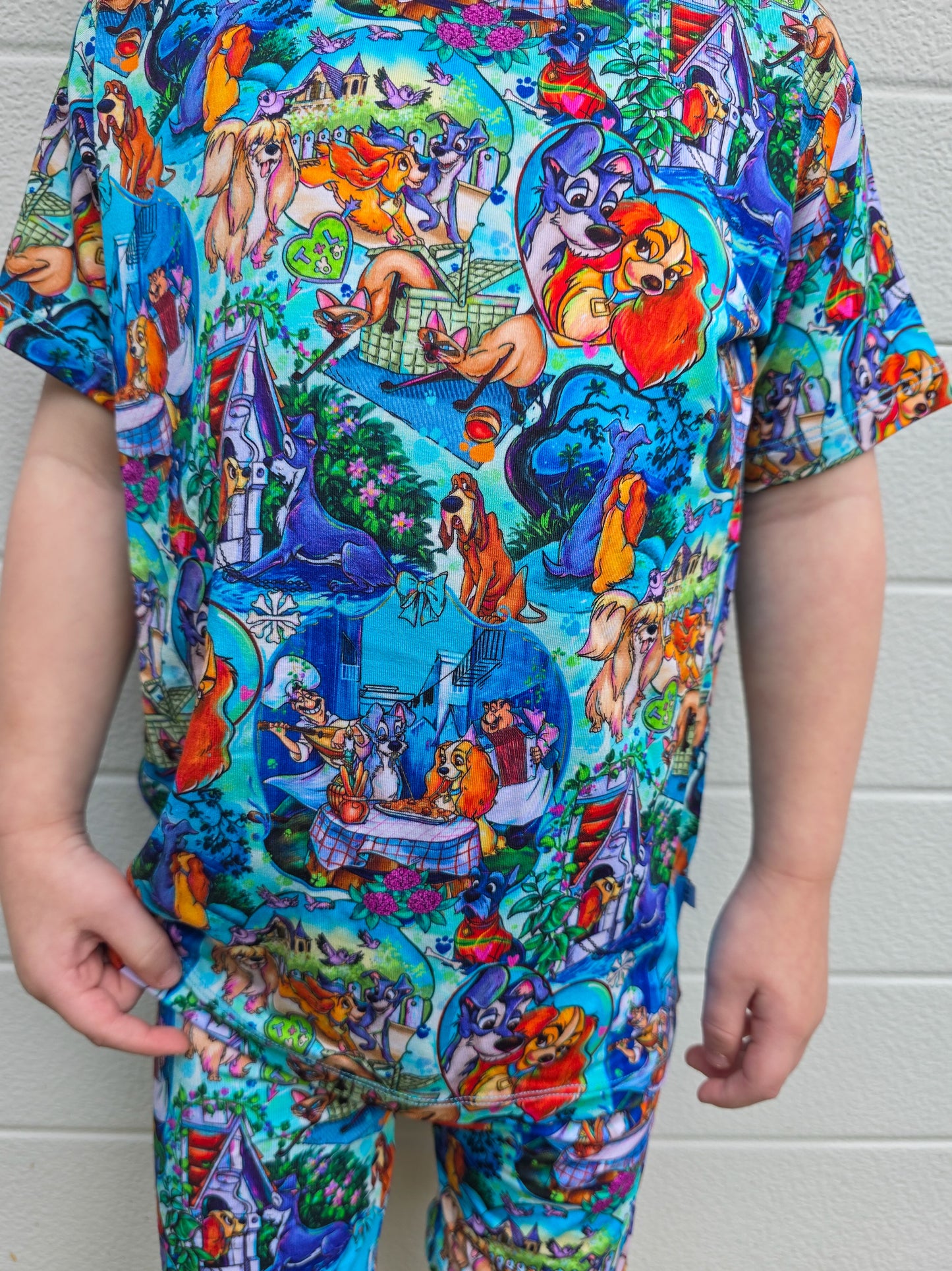 Love On A Leash PJ Set