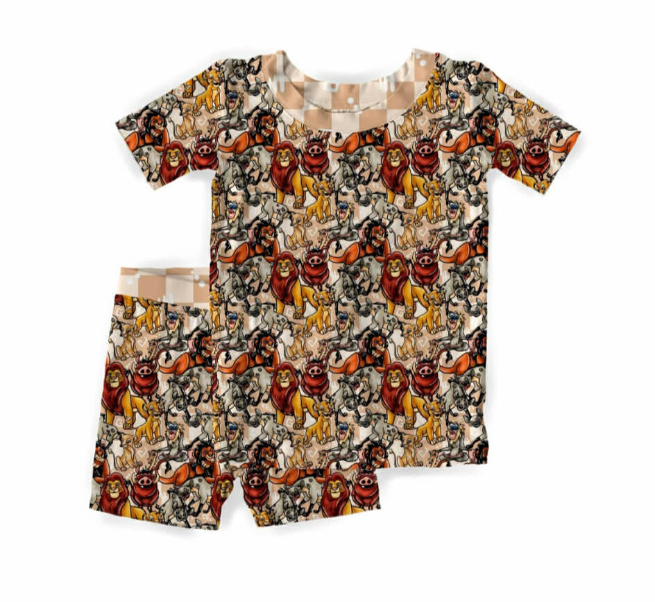 LK PJ Shorts Set