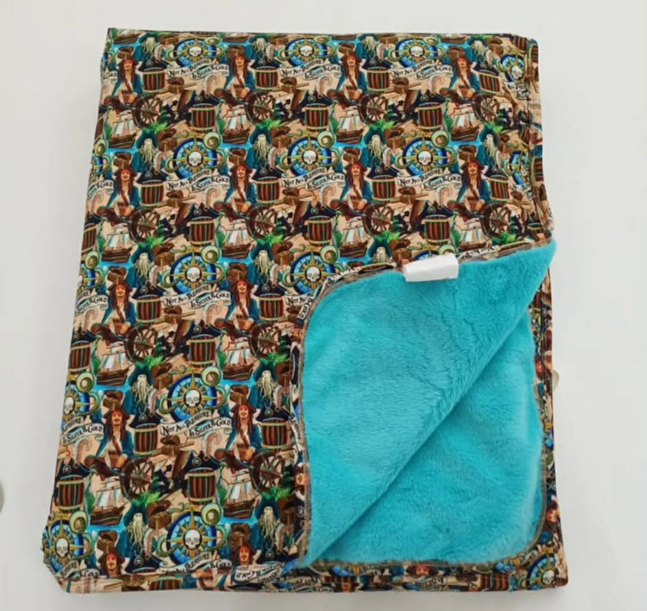 Hoist The Colors Bamboo Minky 60x60