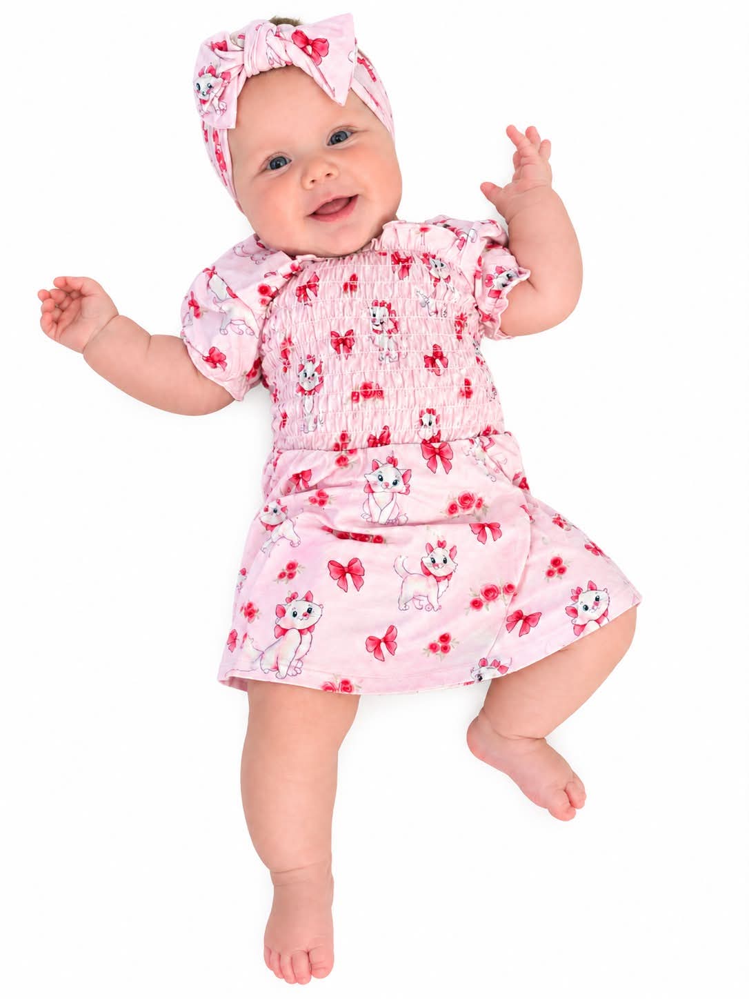 Prim & Purrrfect Smocked Dress