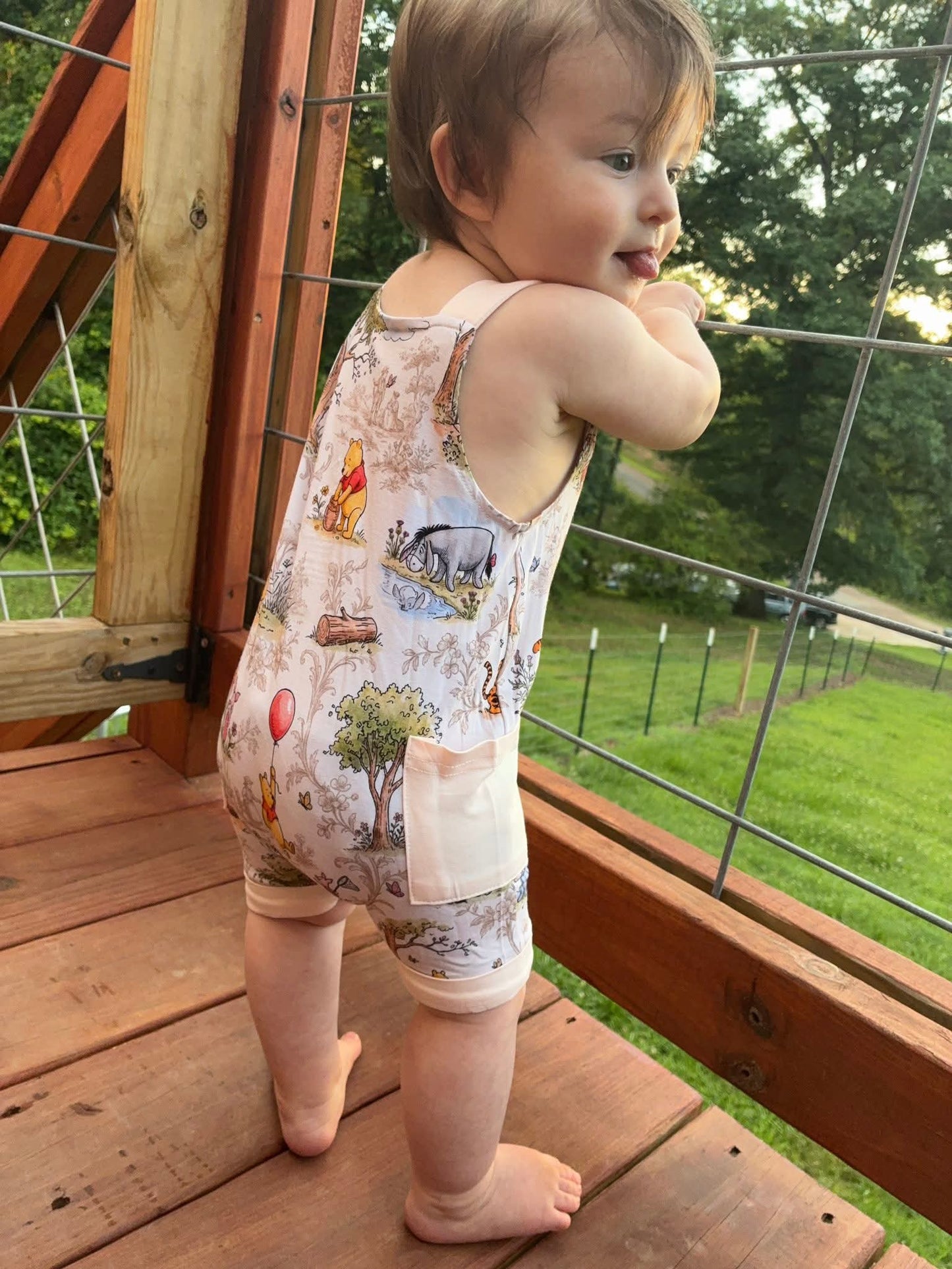 Sweet As Honey Short Overalls