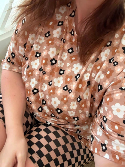 Checkered Wildflower Set