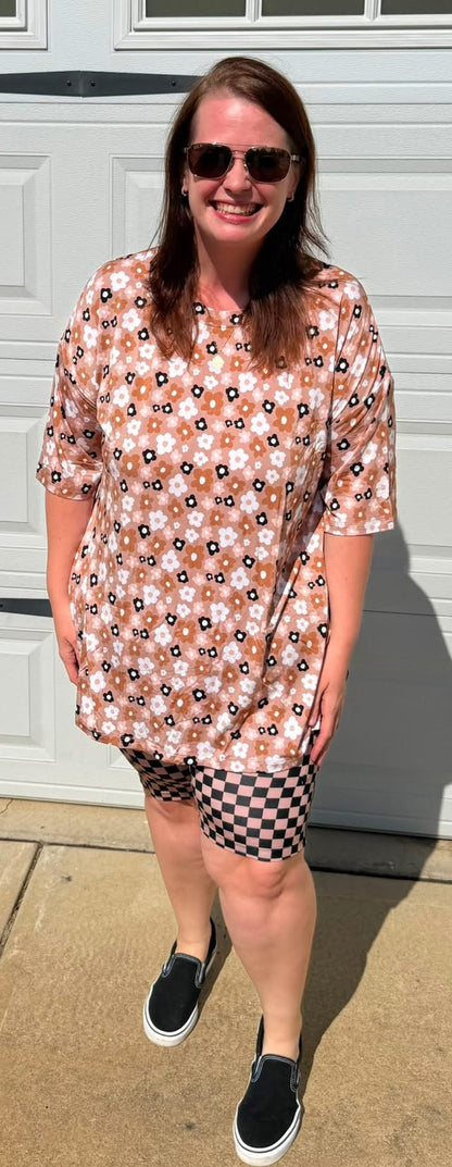 Checkered Wildflower Set