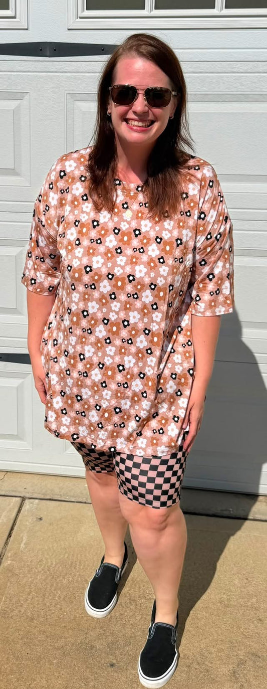 Checkered Wildflower Set