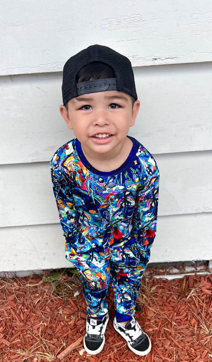 Pumpkin Kings Midnight Reign Bamboo Jogger Set