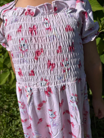 Prim & Purrrfect Smocked Dress