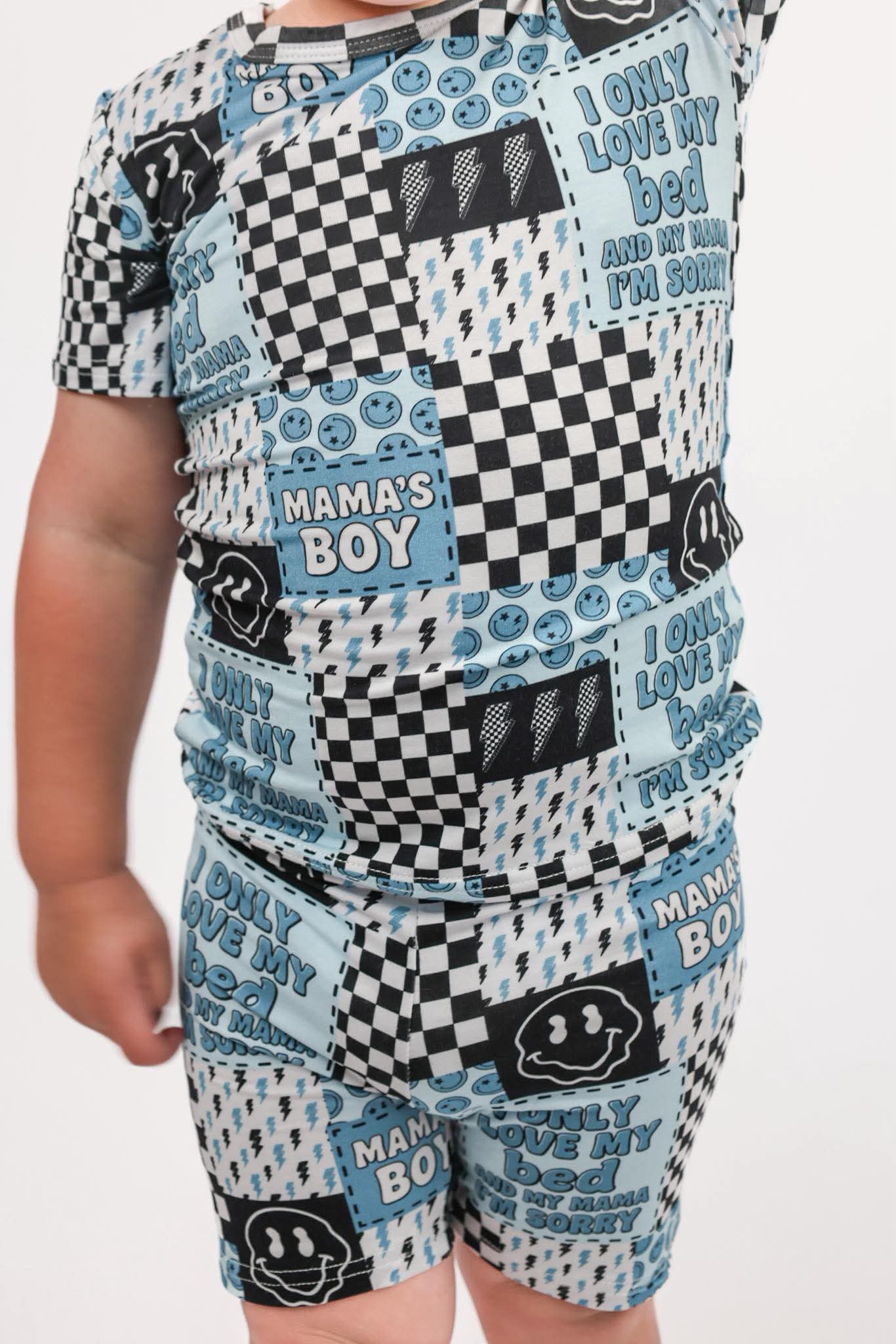 Mama's Boy PJ Shorts Set