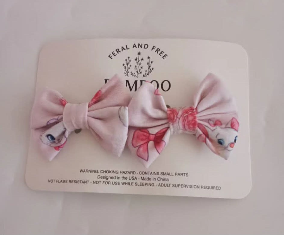 Prim & Purrrfect Hair Clips