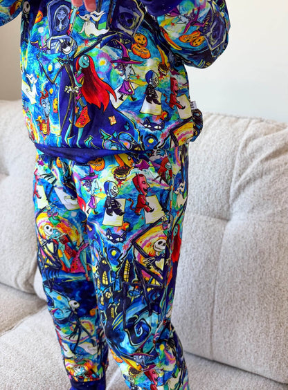 Pumpkin Kings Midnight Reign Bamboo Jogger Set