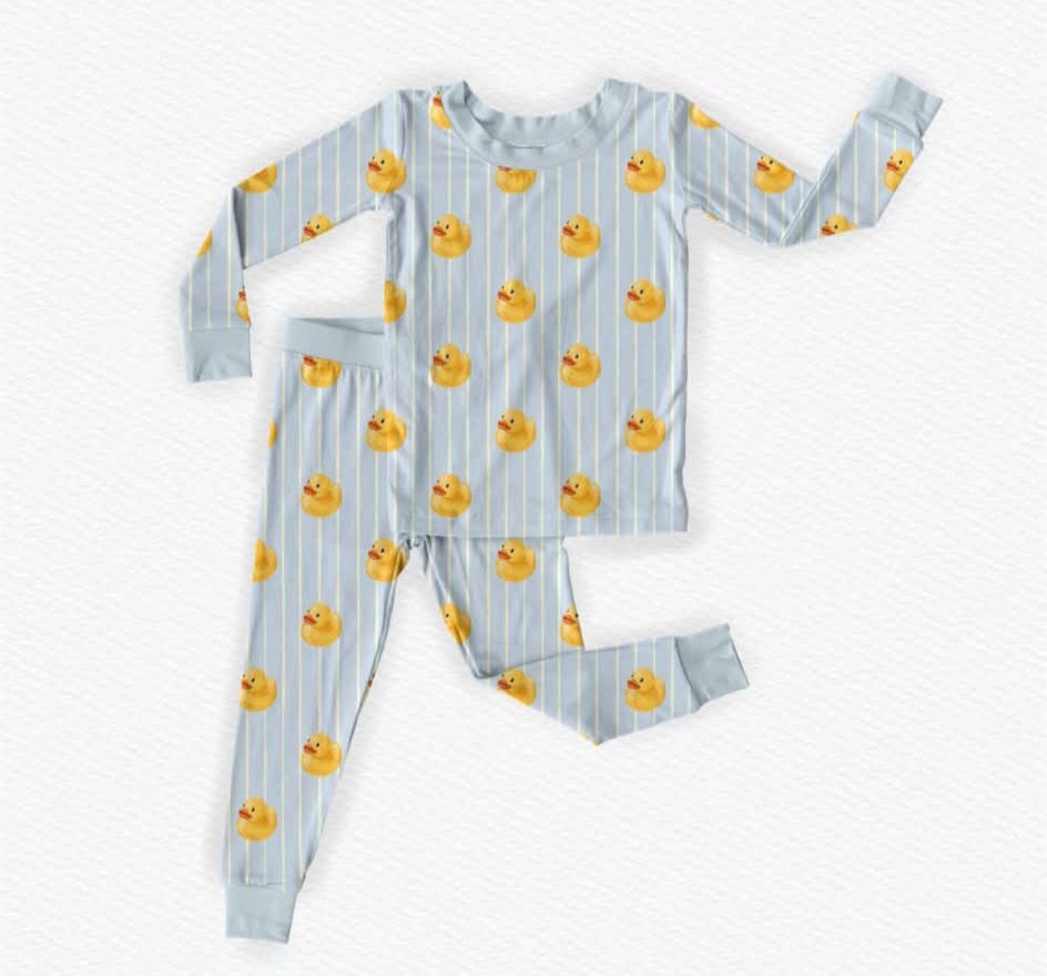 Ducks Long Sleeve Pants PJ Set