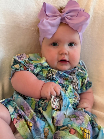 Boo's Door Smocked Dress
