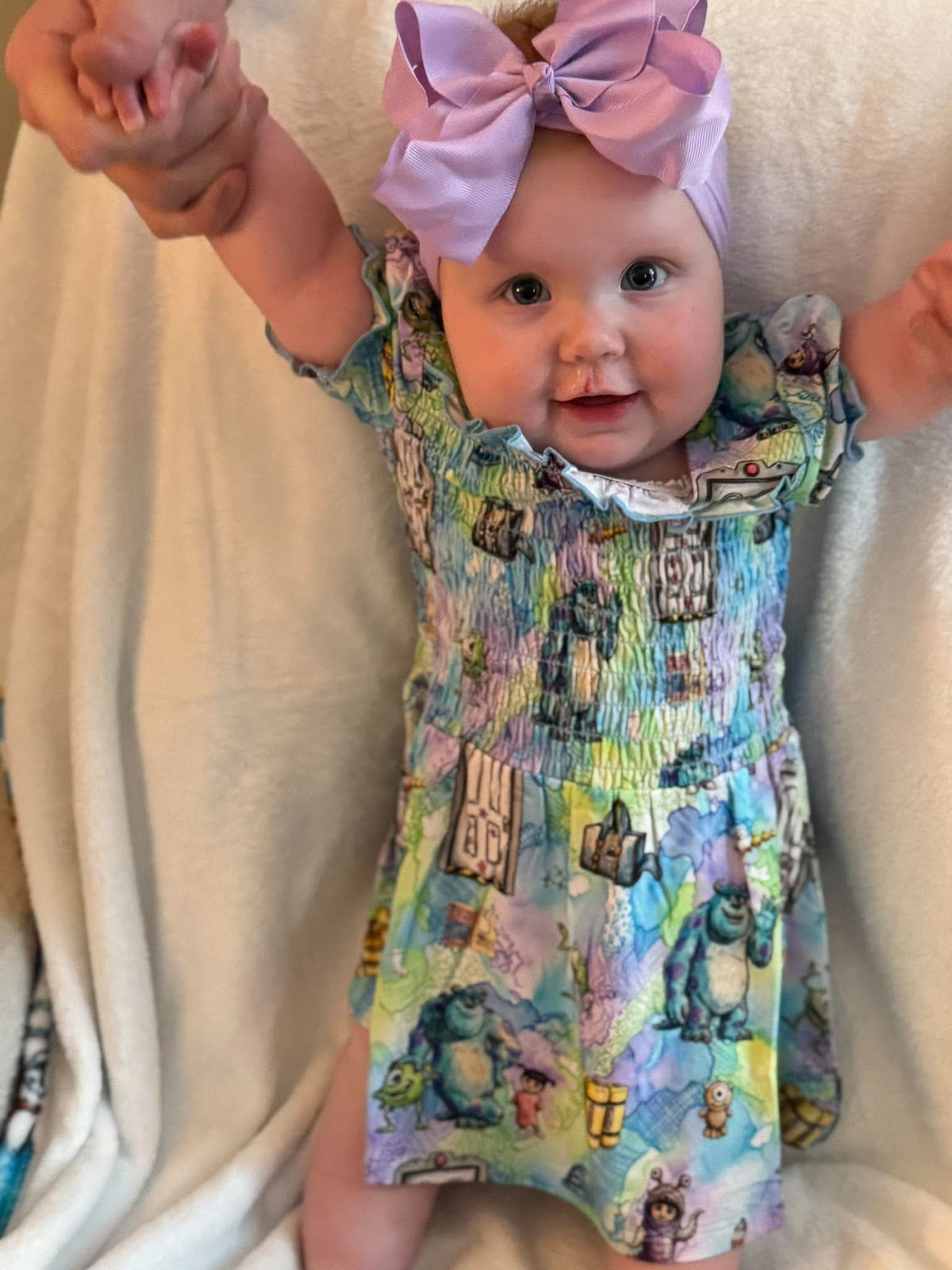 Boo's Door Smocked Dress