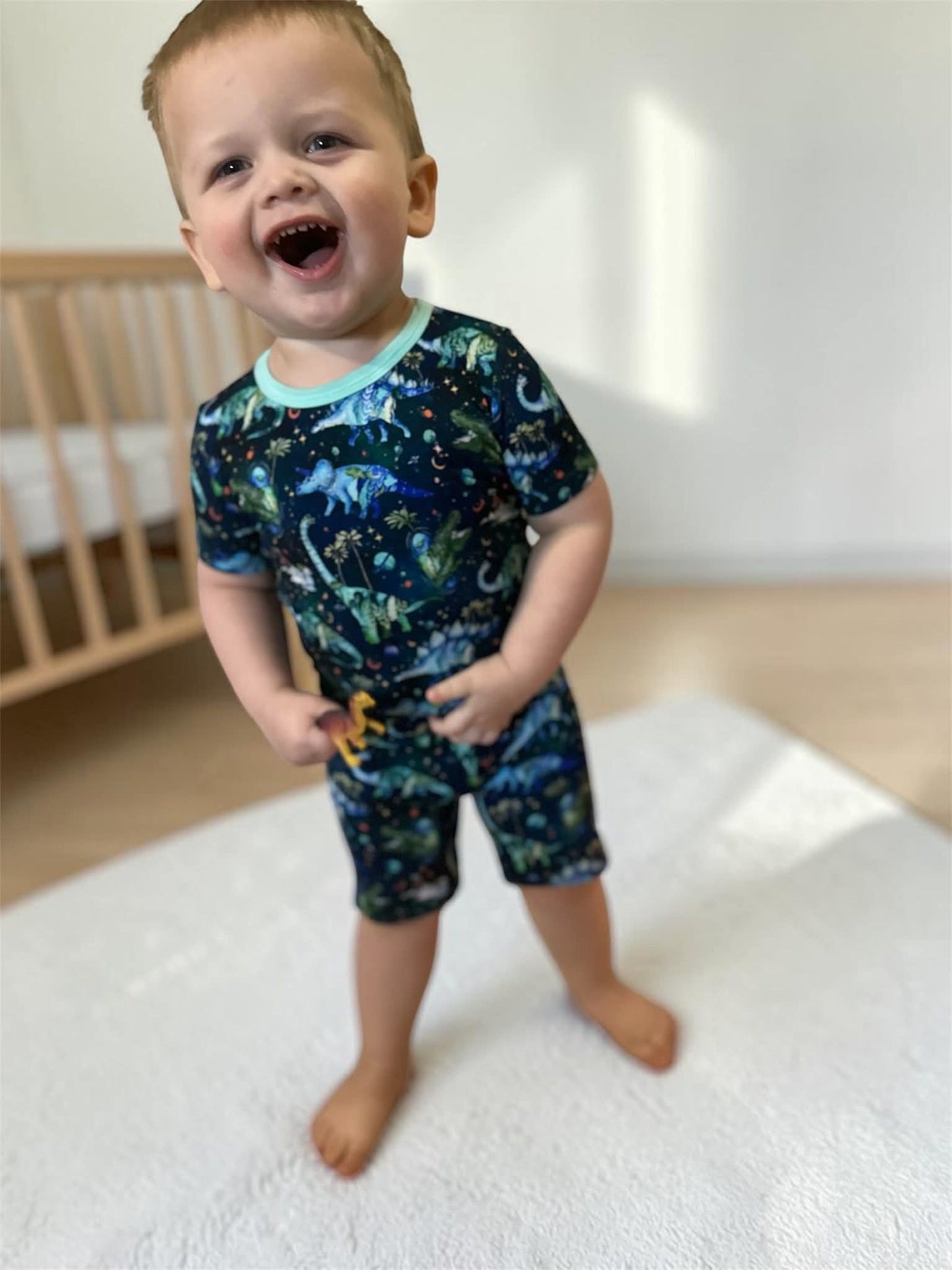 Space RAWR PJ Shorts Set