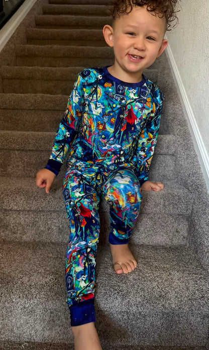 Pumpkin Kings Midnight Reign Bamboo PJ Set