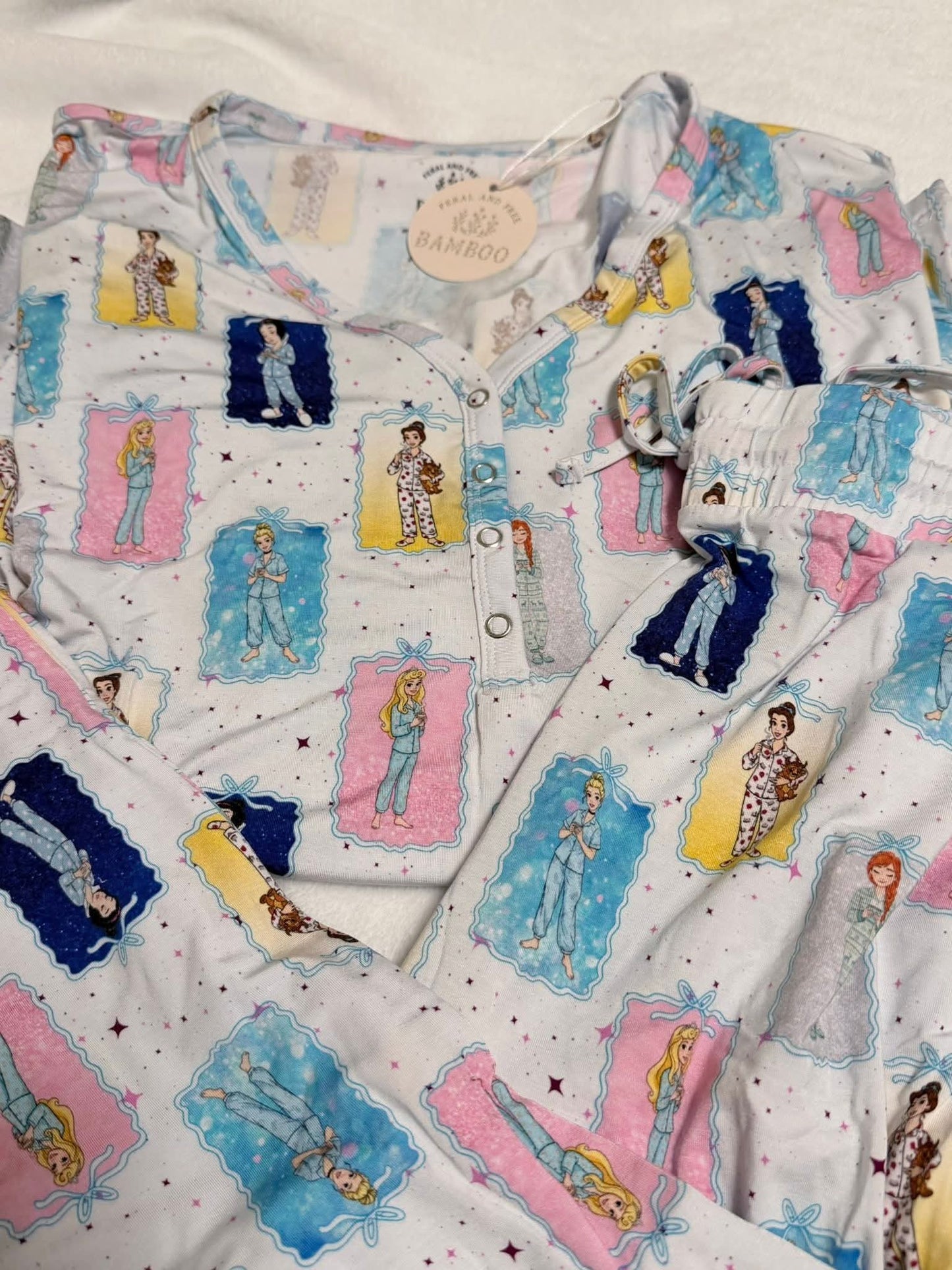 Sleepy Princess Top & Bottoms