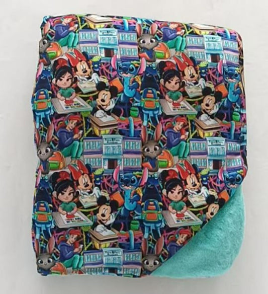 F&F Academy Magic Scholars Bamboo Minky 60x60