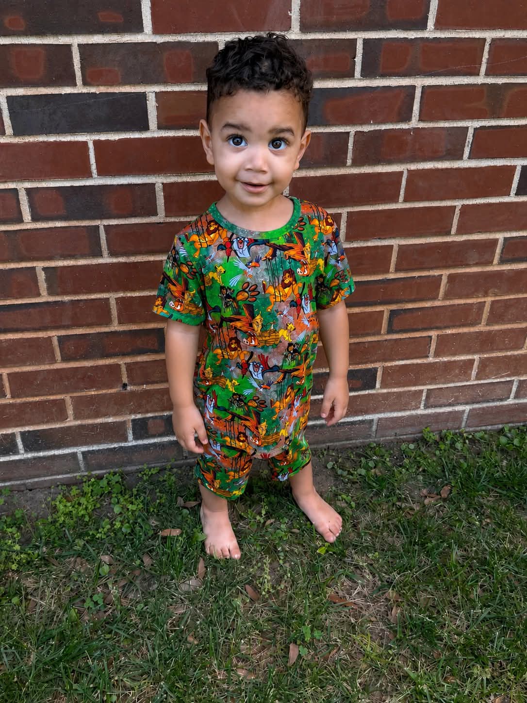 Hakuna Matata shorts set