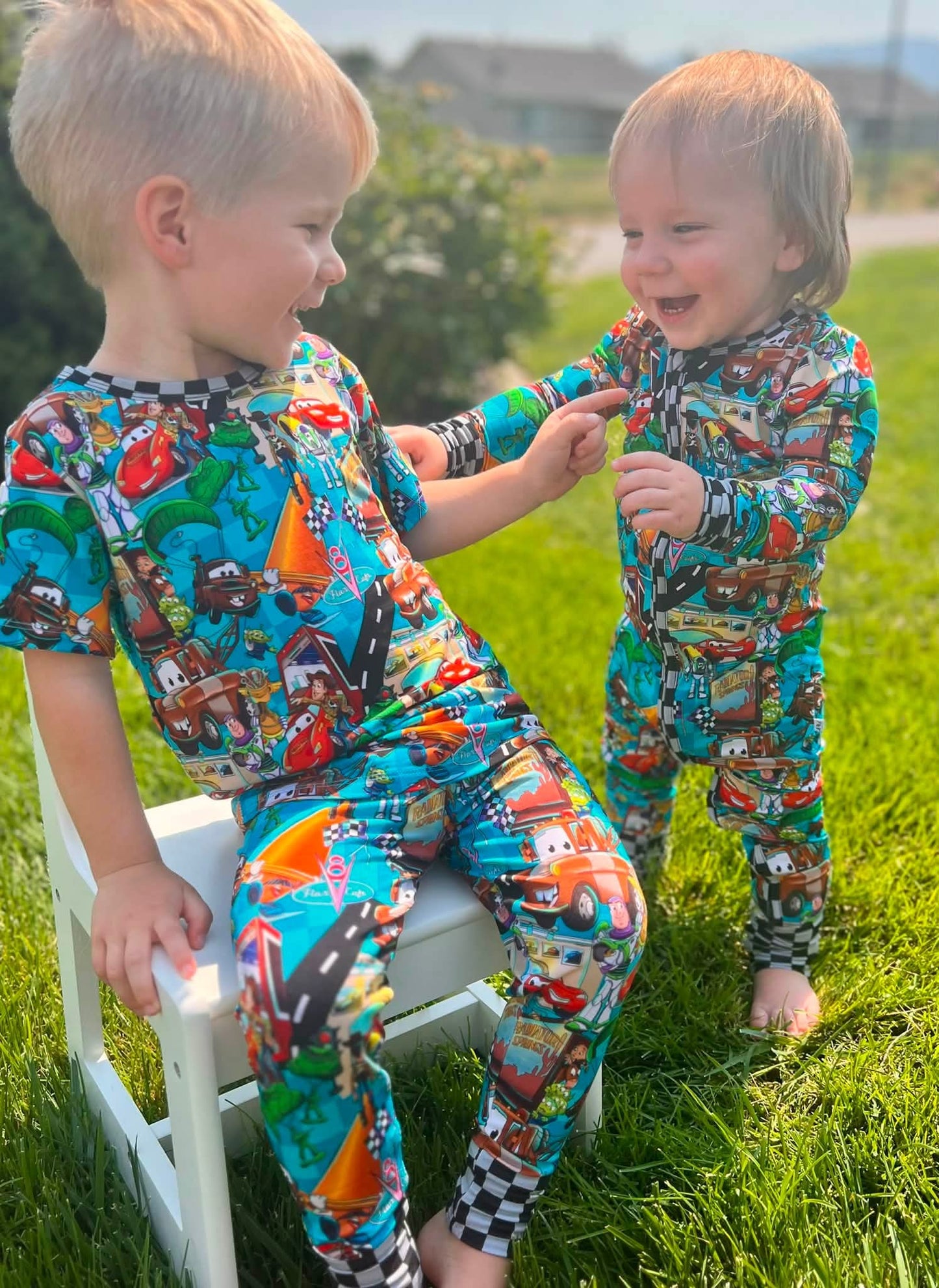 Cars Story Short Sleeve and Pants PJ Set