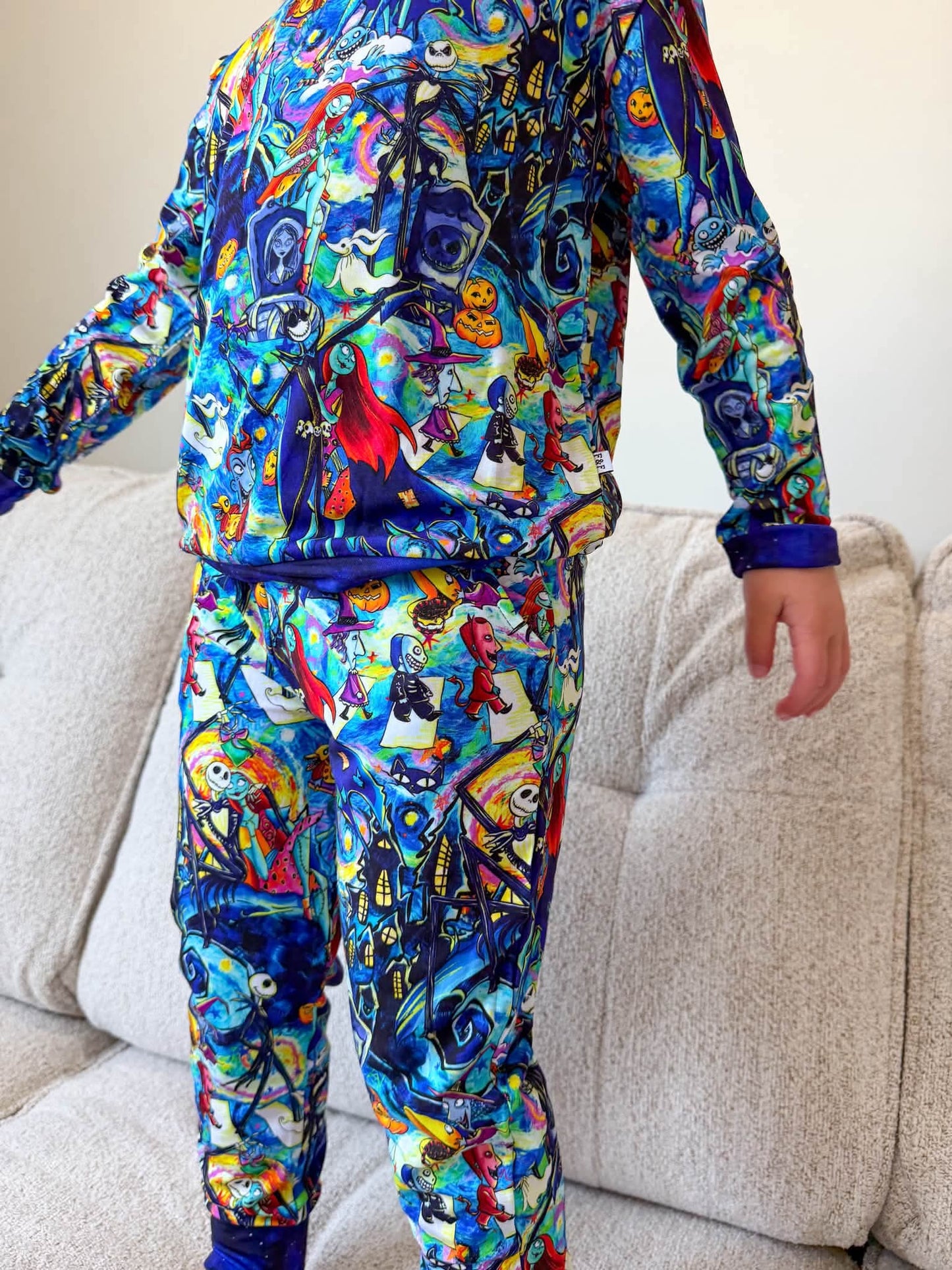Pumpkin Kings Midnight Reign Bamboo Jogger Set
