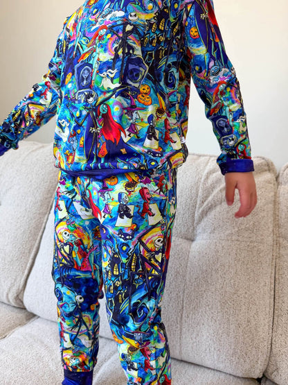 Pumpkin Kings Midnight Reign Bamboo Jogger Set