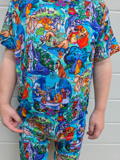 Love On A Leash PJ Set