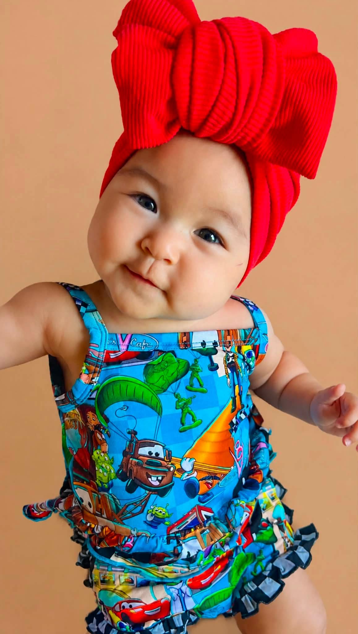 Cars Story Ruffle Bummie Set