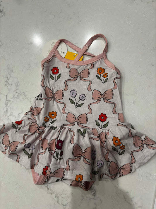 Bow & Flowers Romper