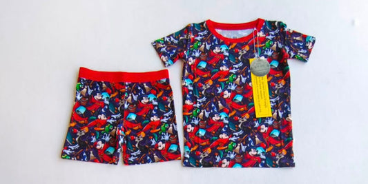 Sorcerer's Dream PJ Shorts Set