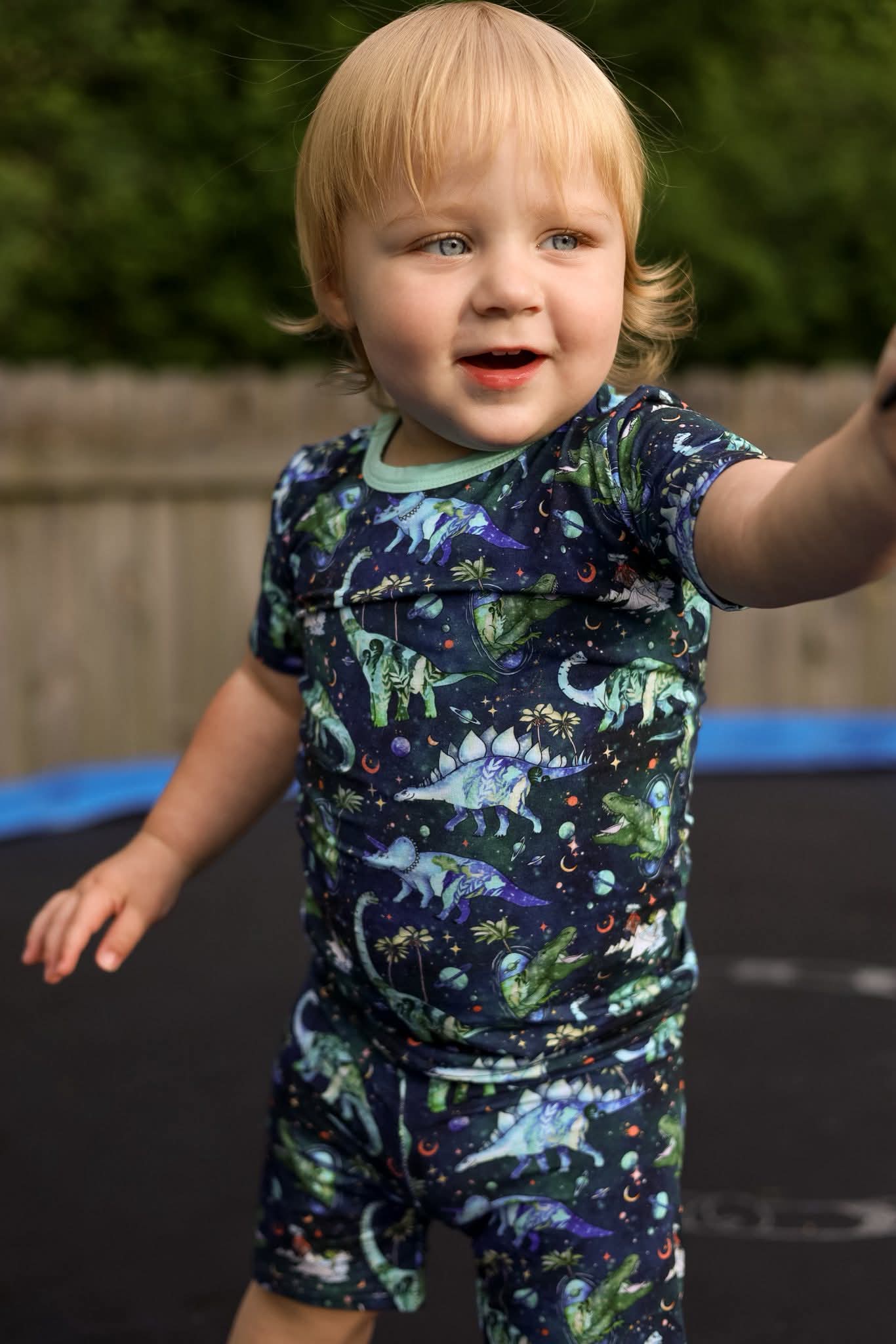Space RAWR PJ Shorts Set