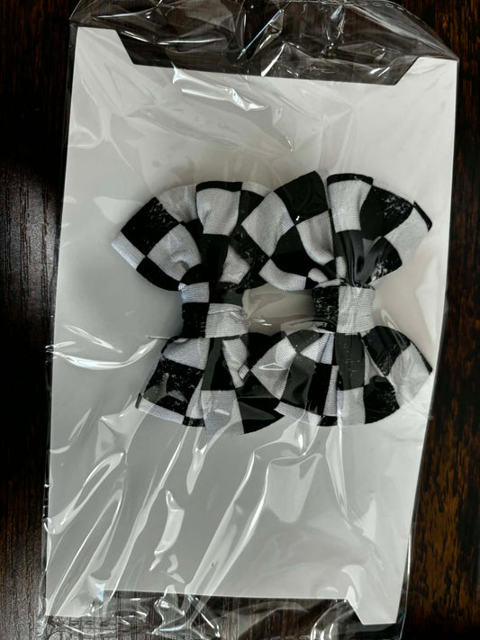 Checks Hair Clips