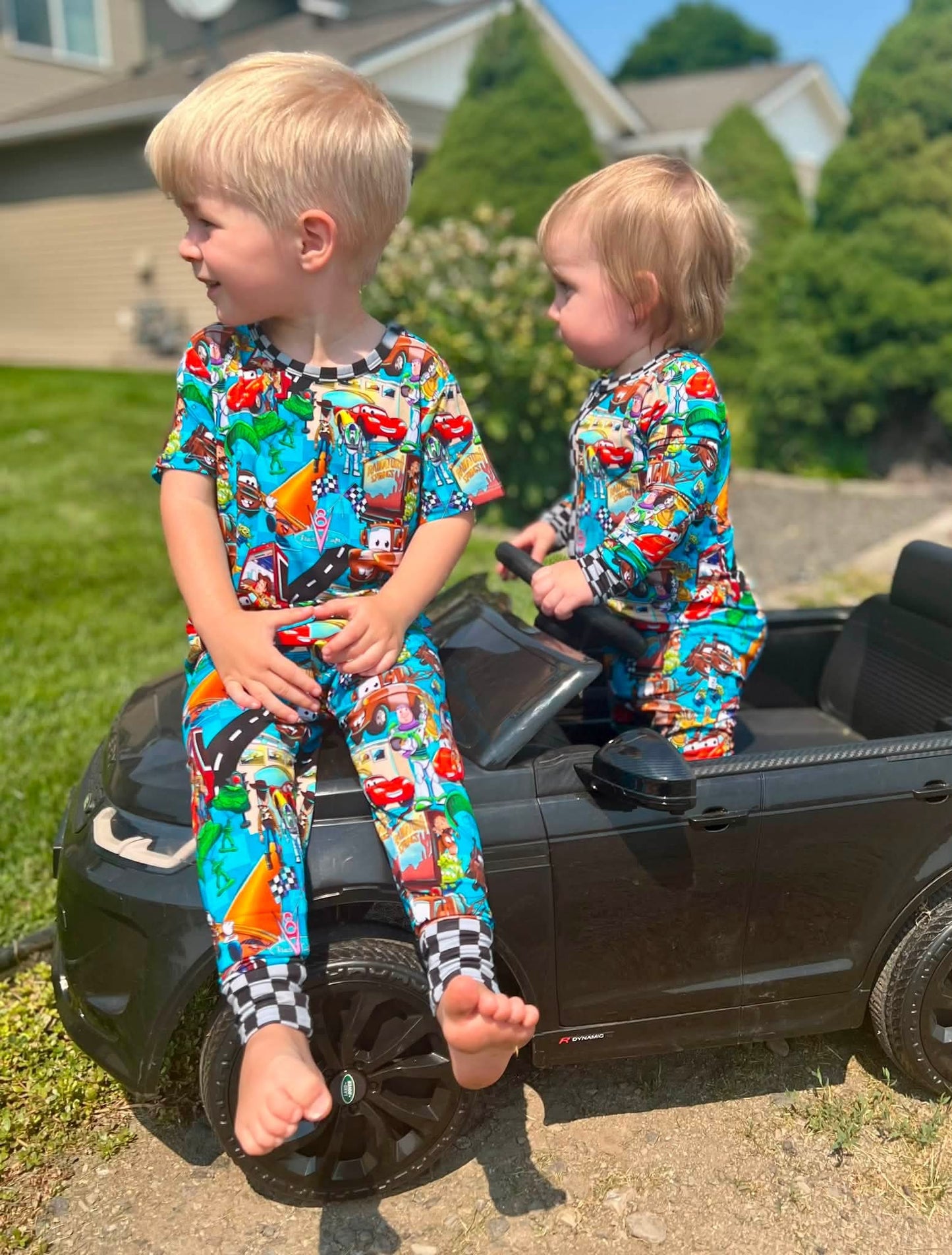 Cars Story Short Sleeve and Pants PJ Set