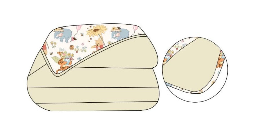 Pooh & Friends Bamboo Minky 60x60