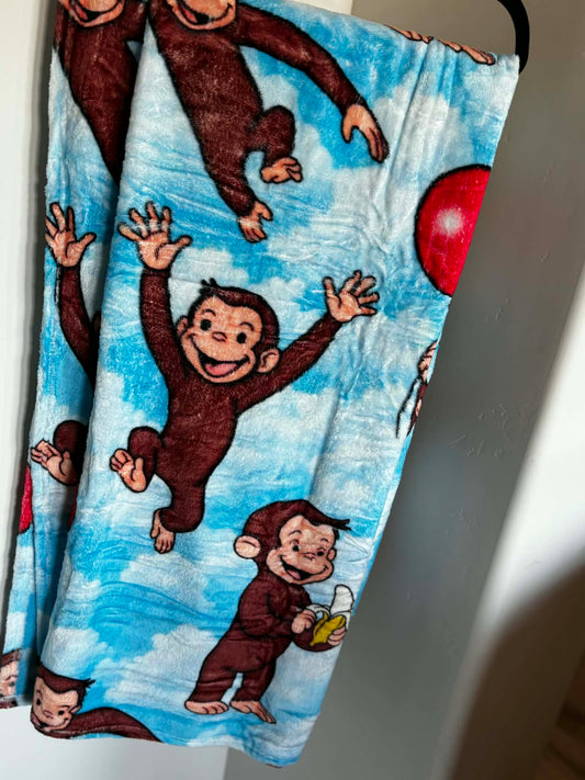 Monkey 60x60 Plush Blanket