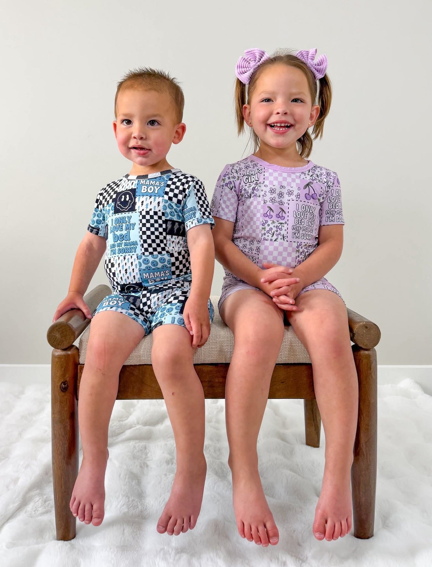 Mama's Girl PJ Shorts Set