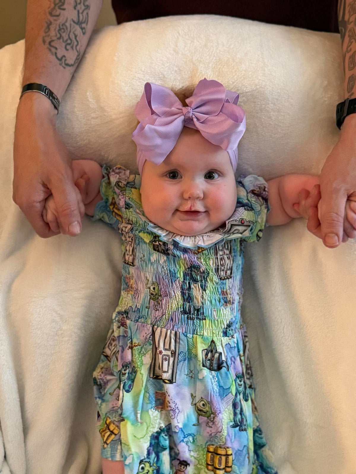 Boo's Door Smocked Dress