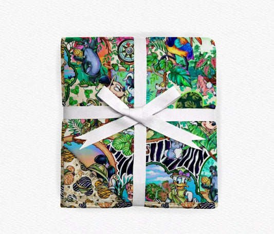 Mickey Safari Quilted Blanket