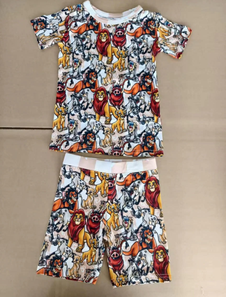 LK PJ Shorts Set