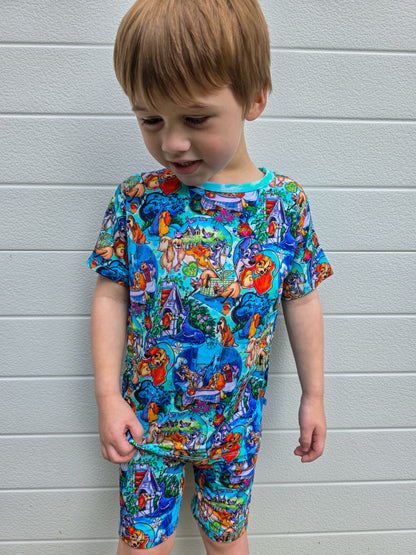 Love On A Leash PJ Set