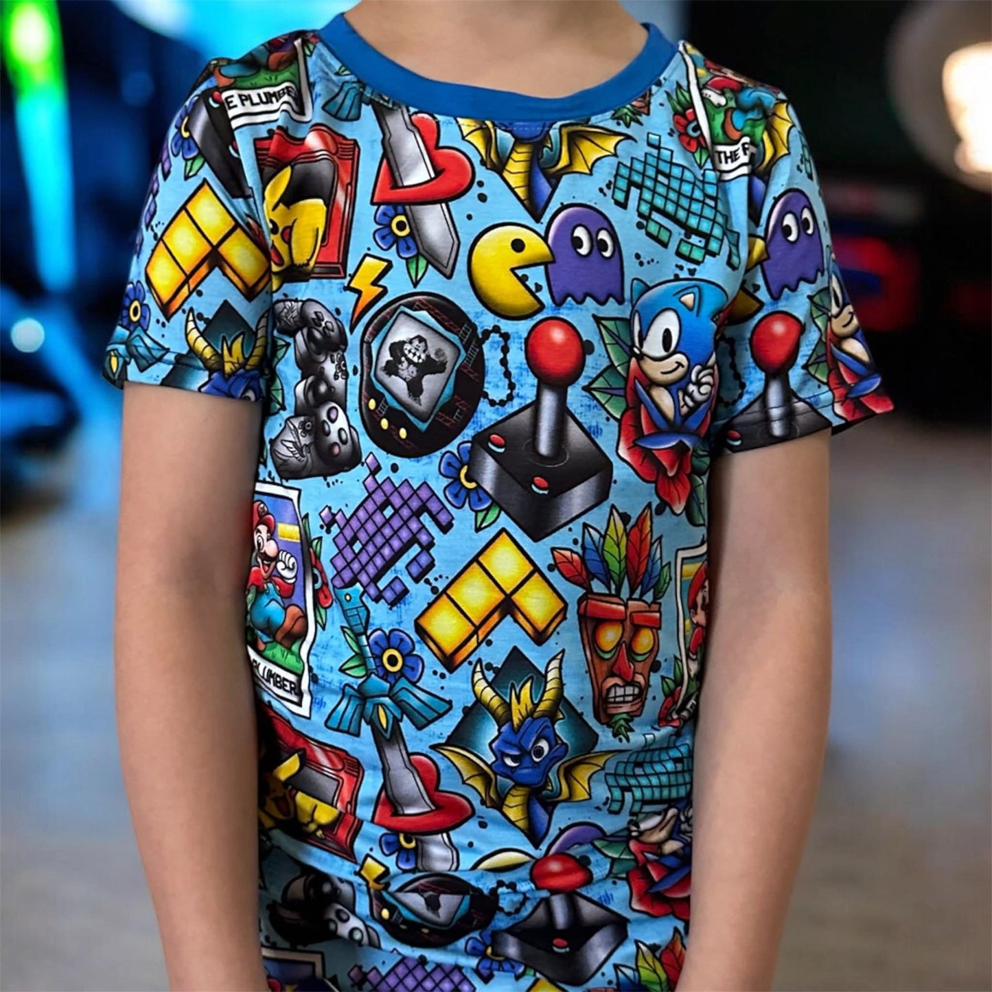 Game Mode: NOSTALGIA PJ Shorts Set Size up
