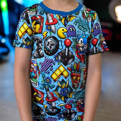Game Mode: NOSTALGIA PJ Shorts Set Size up