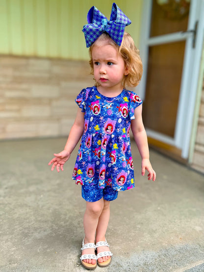 Dinglehopper Daydream Peplum Set
