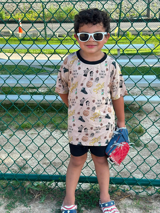 The Great Bambino French Terry Daywear Shorts Set (runs big)
