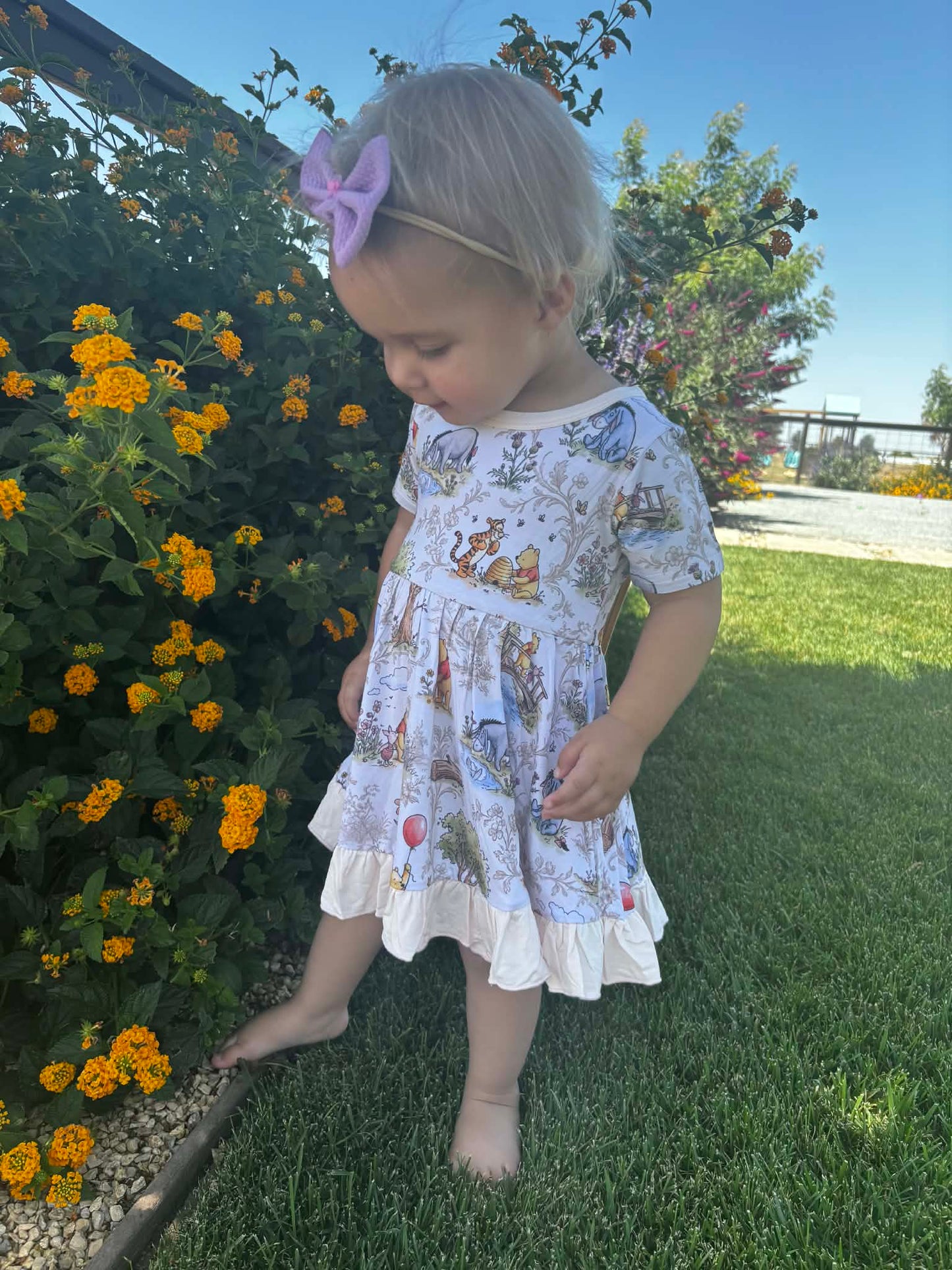 Sweet As Honey Twirl Dress