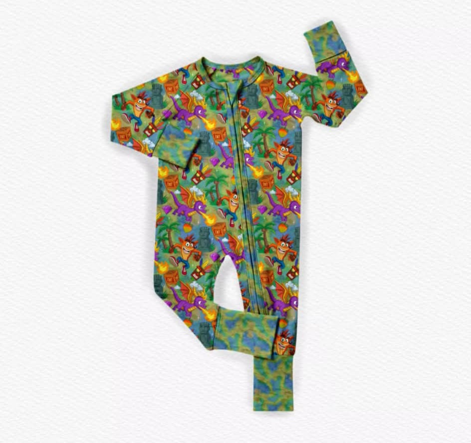 Crash & Spyro Mash Straight Leg Joggers
