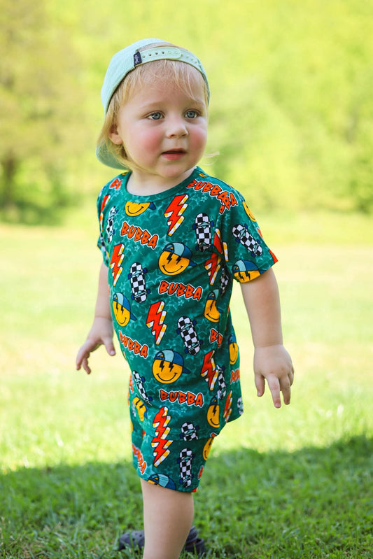 Bubba  shorts set