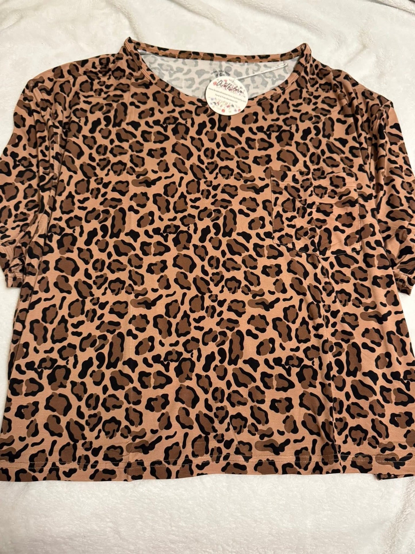Cheetah Pocket Tee