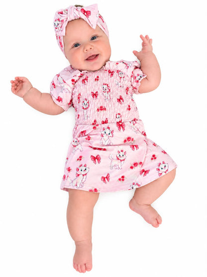 Prim & Purrrfect Smocked Dress
