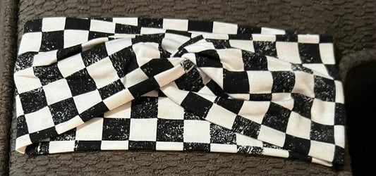 Checks Adult Headband