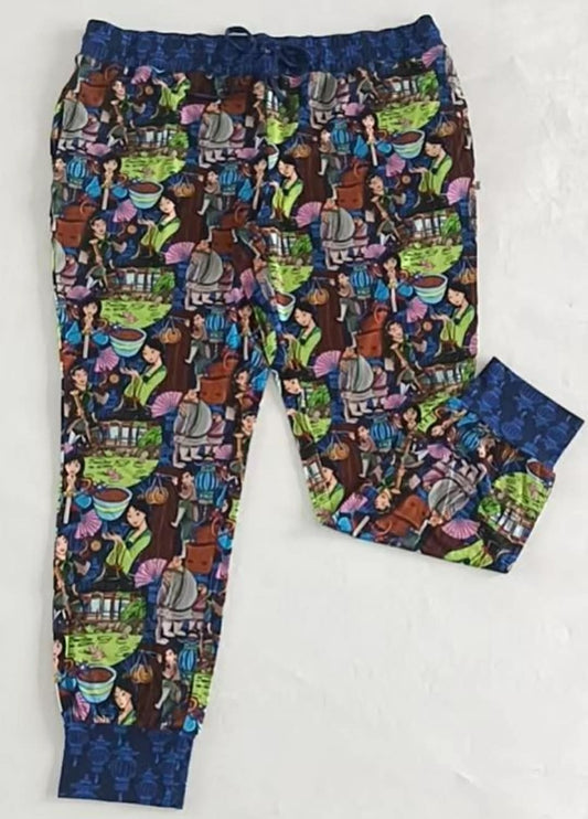 Warriors Bloom Joggers